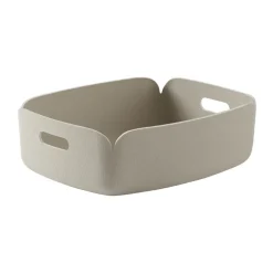 Panier de rangement Restore, petit, Sable