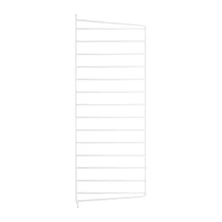 Panneau mural String, Blanc, 75x30 cm, lot de 1