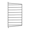 Panneau mural String, Noir, 50x30 cm, lot de 1