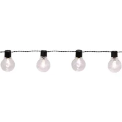 Partaj guirlande lumineuse, Noir