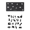 Party icons pour Tableau 20 Pièces, Noir