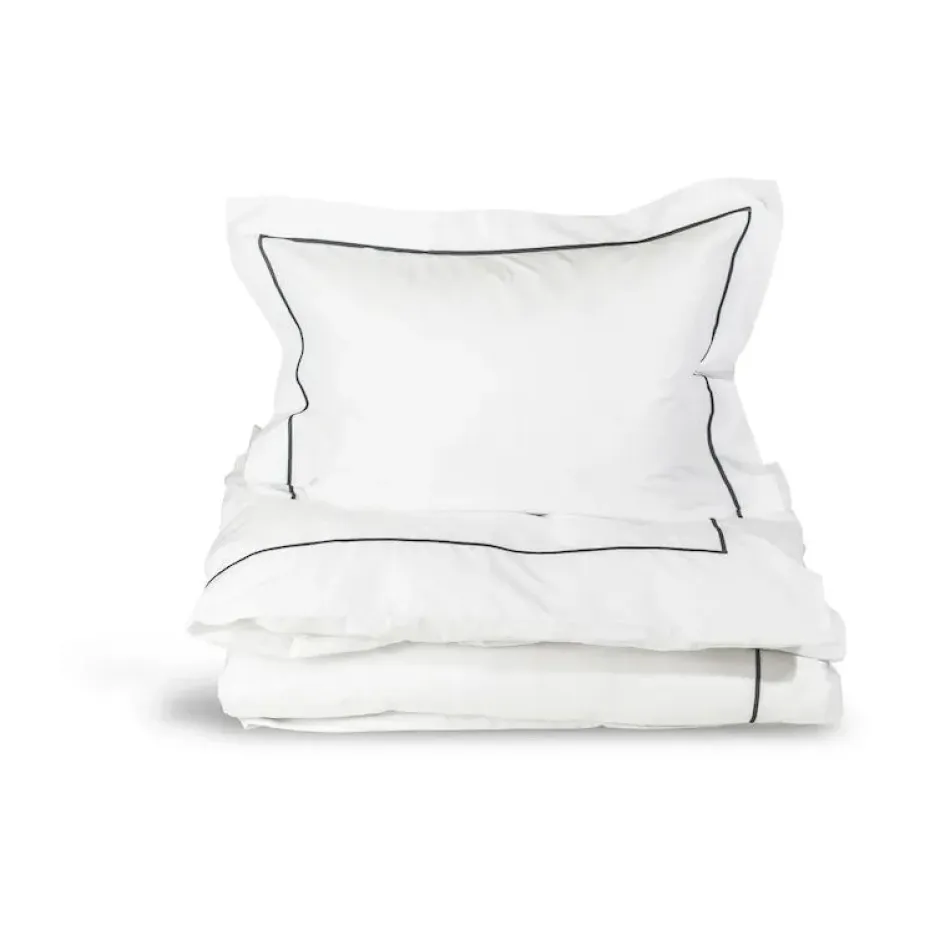 Parure de lit Carl 150x210 cm, Blanc