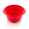 Passoire pliable en silicone Lékué, Rouge