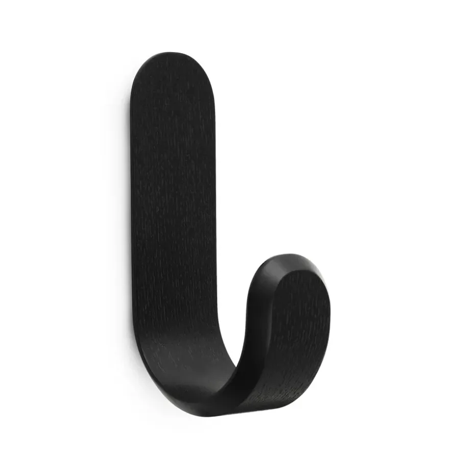 Patère Curve, noir