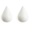 Patère Dropit, blanc grand