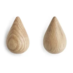 Patère Dropit, bois grand