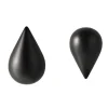 Patère Dropit, noir grand