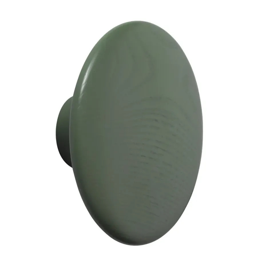 Patère The Dots dusty green (vert), grand