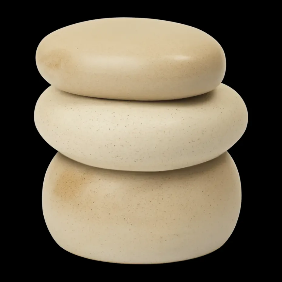 Pebble boîte grande, Sand/Cream