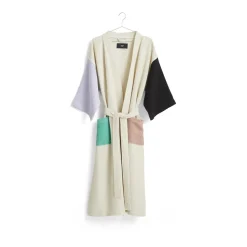 Peignoir Waffle, Off white-multi one size