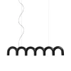 Pendule Arch 125,6 cm, Noir