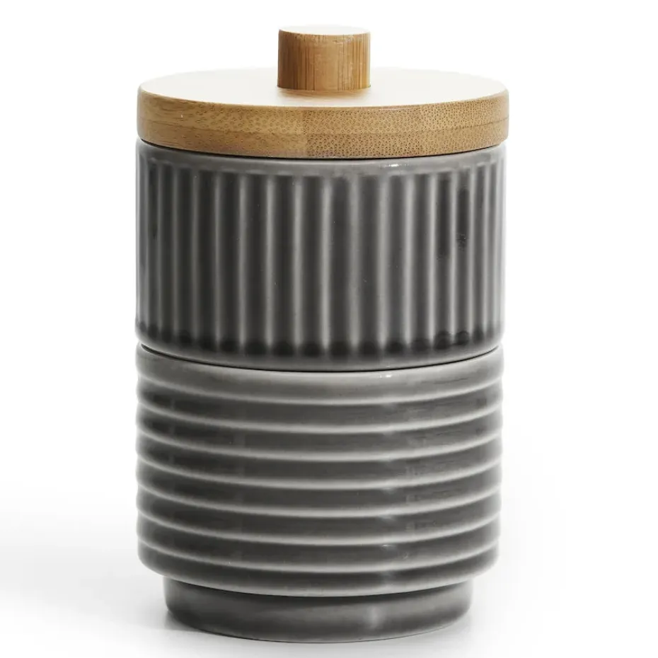 Petit Bol Coffee & More Lot de 2, Gris