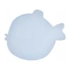 Petit tapis de bain Finn, Bleu glacial