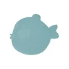 Petit tapis de bain Finn, Dusty blue
