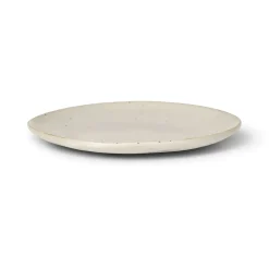 Petite assiette Flow 15 cm, Off-white speckle