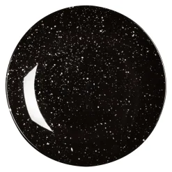 Petite assiette Freckle Ø20 cm, Noir
