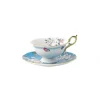 Petite tasse à thé Wonderlust avec soucoupe, floraison
