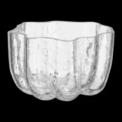 Photophore Crackle 5,8 cm, Transparent