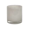 Photophore Nilla 12 cm, Beige gris