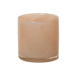 Photophore Nilla 12 cm, Rose clair