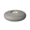 Photophore Stone Ø13 cm, Gris