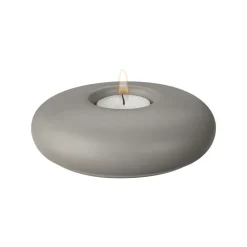 Photophore Stone Ø13 cm, Gris