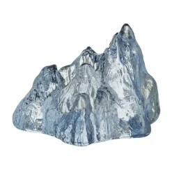 Photophore The Rock 91 mm, Bleu Glacé