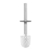 Pièce détachée Opal brosse de toilette avec couvercle, Steel