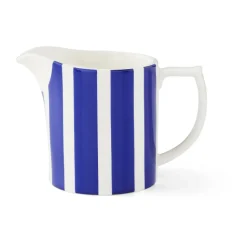 Pichet à lait Steccato 30 cl, Bleu-blanc