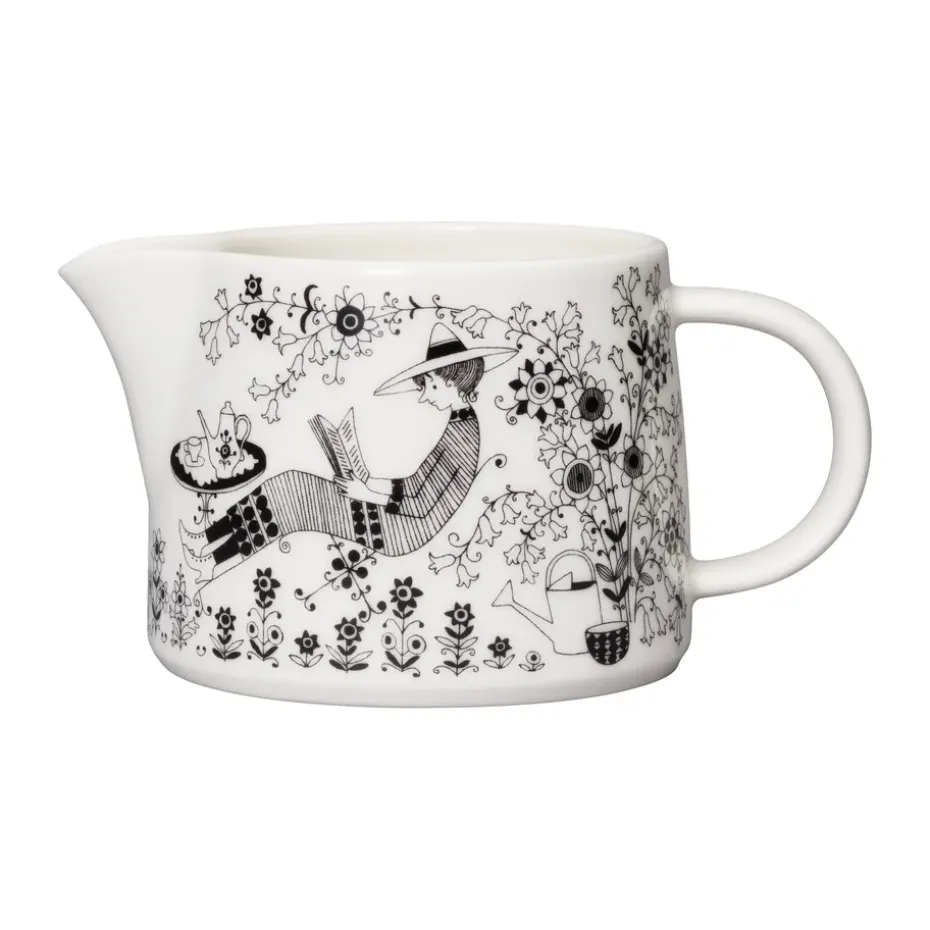 Pichet Emilia 35 cl, Noir-blanc