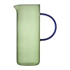 Pichet en verre Torino 1,1 l, Green-blue