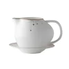 Pichet Julemorgen avec bol, Blanc-multi