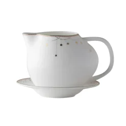 Pichet Julemorgen avec bol, Blanc-multi