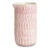 Pichet Stripes 30 cl, Rose clair