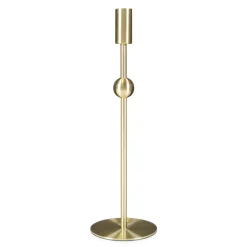 Pied de lampe Astrid, laiton brossé