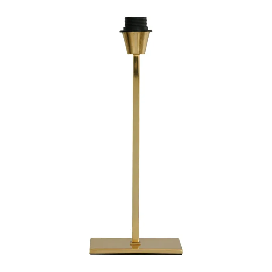 Pied de lampe de table Mika 40 cm, Laiton