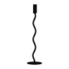 Pied de lampe de table Twist 50, Noir