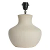Pied de lampe Mia 31 cm, White-ivory