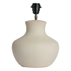 Pied de lampe Mia 31 cm, White-ivory