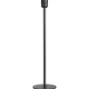 Pied pour lampe Base 55 cm, Noir mat