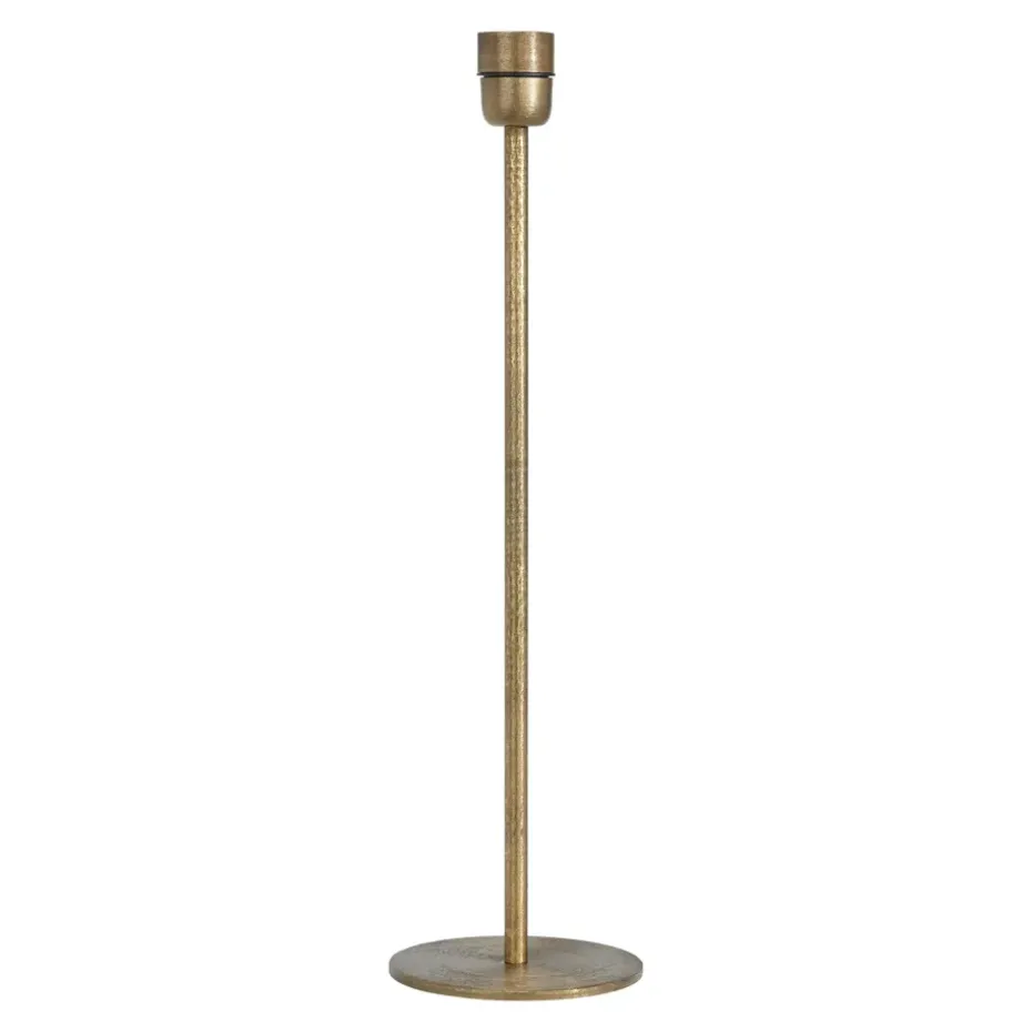 Pied pour lampe Base 45 cm, Beaten gold
