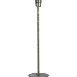 Pied pour lampe Base 55 cm, Beaten argent