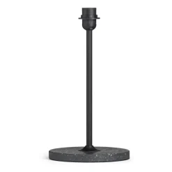 Pied pour lampe Common 39 cm, Soft black-black terrazzo