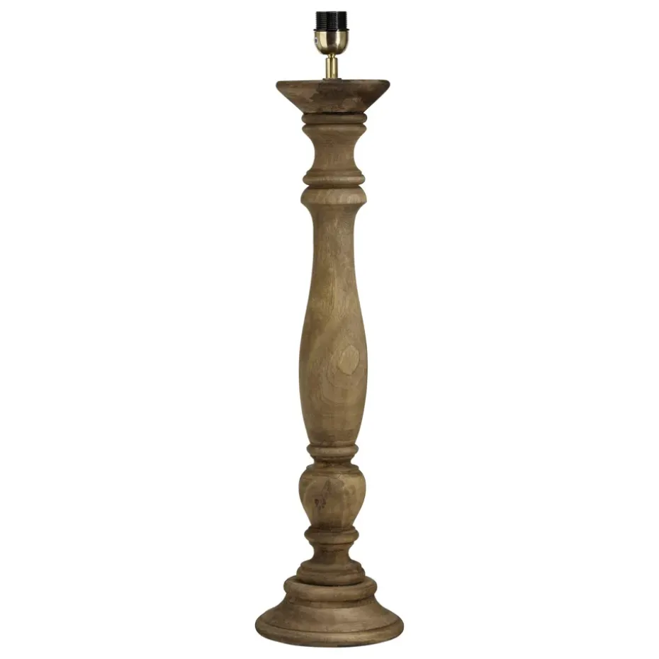 Pied pour lampe Lodge aged brown, 63 cm