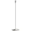 Pied pour lampe Santé, Acier brossé