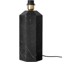 Pied pour lampe The eight over eight, Noir Marbre