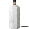 Pied pour lampe The eight over eight, Blanc Marbre