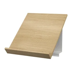 Pira G2 étagère à magazines, Chêne blanchi - blanc