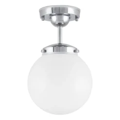 Plafonnier Alley IP44, Chrome