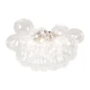 Plafonnier Gross 20pcs boules en verre Ø50 cm, Transparent